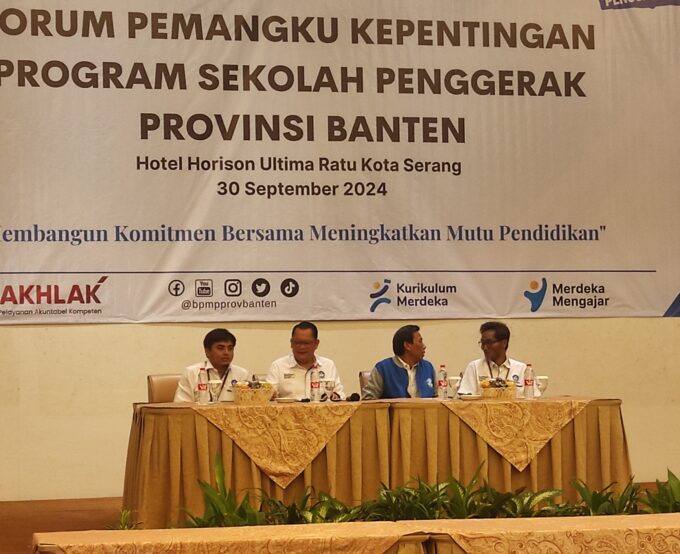 Forum Pemangku Kepentingan Sekolah Penggerak Provinsi Banten